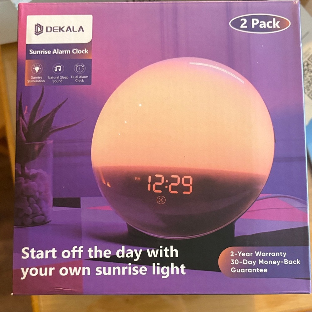 Sunrise & Sunset Alarm Clock -